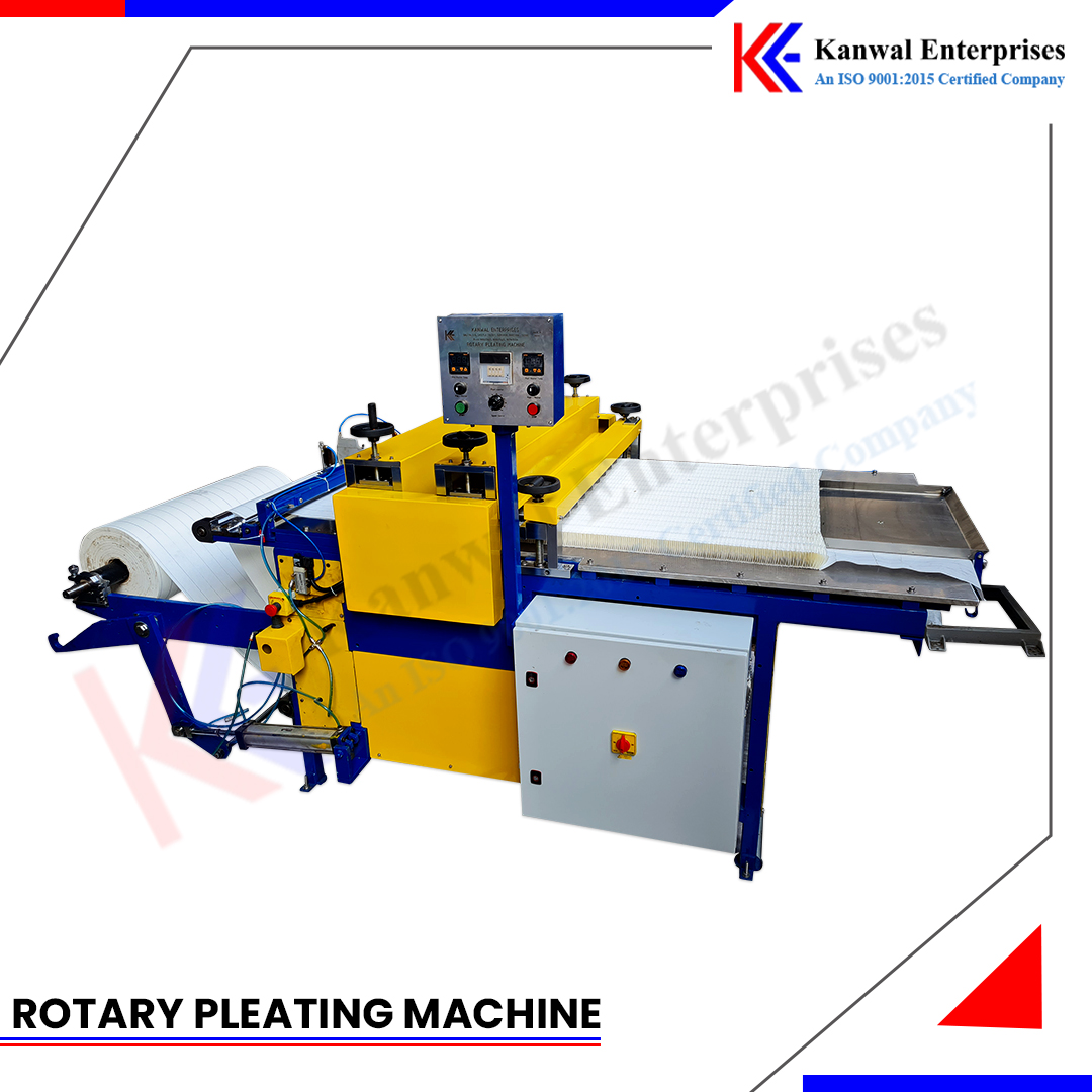 Gas Turbine Rotary Pleating Machine In Sabarkantha